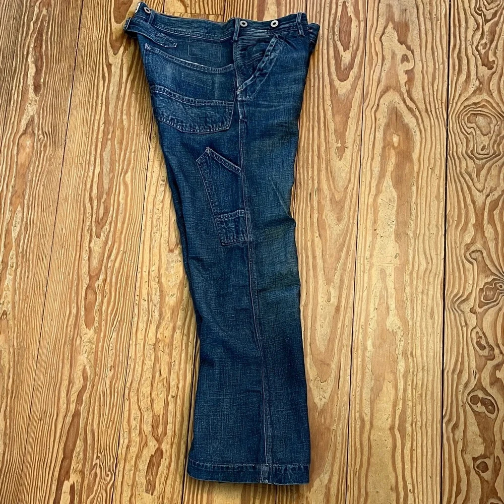 VTG RRL Japanese Selvage Carpenter Jeans Made in USA - Picture 7 of 8